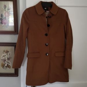 H&M Camel Peacoat